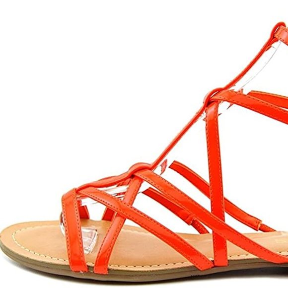 New GUESS Factory Mannie Gladiator Flat Sandals - Picture 5 of 11